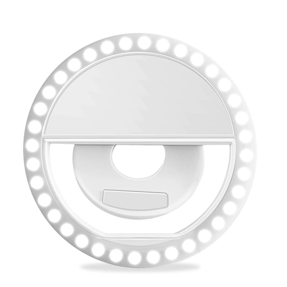 Photography Lighting Tool - USB 충전식 LED 셀카 링 라이트