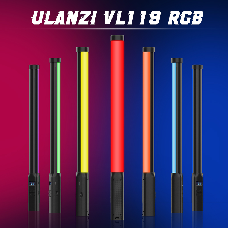 Photography Lighting Styles - Ulanzi VL119 핸드 헬드 RGB 다채로운