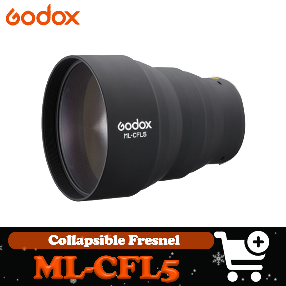 Fresnel Lens Attachment - Godox ML-CFL5 Godox ML100Bi ML100R용 접이식