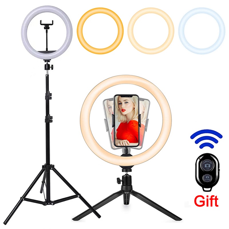 Photography Lighting Tool - 16/26/33cm LED 셀카 링 조명 라이트