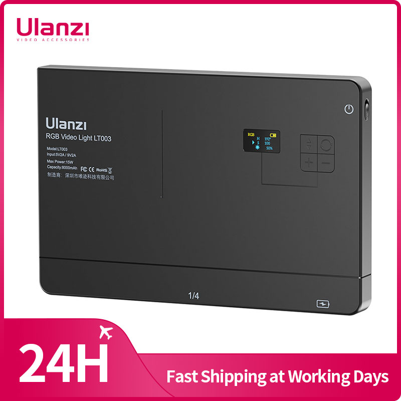 Photography Lighting Styles - Ulanzi LT003 15W RGB 비디오 라이트