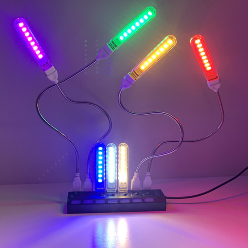 Photography Lighting Book - DC5V 8LED USB 야간 조명 8