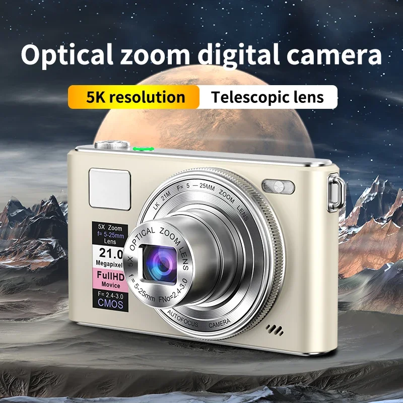 Photography Using Lighting - 5K 64MP HD 디지털 카메라 5배