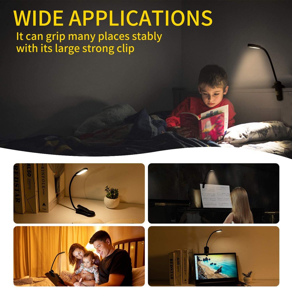 LED 책 빛 USB 충전식 독서 등 3 단계 따뜻한  - Photography Lighting Book 리뷰 및 가격