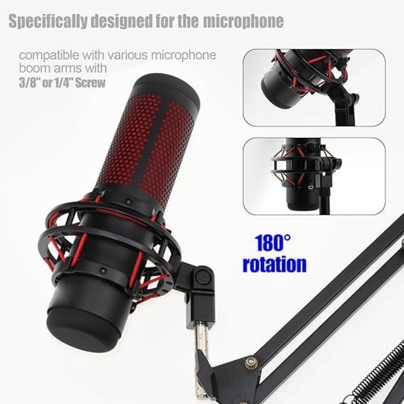 DT76 마이크 어댑터 HyperX QuadCast 마 - Boom Arm Stand 리뷰 및 가격