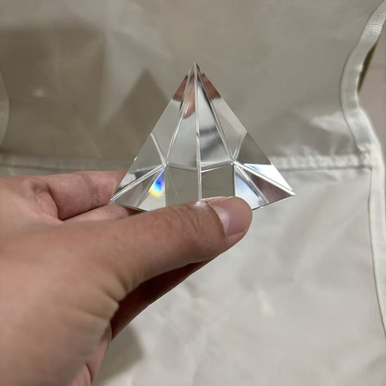 40mm/60mm 사각형 피라미드 프리즘 크리스탈 레인 - Lighting Glass Photography 리뷰 및 가격
