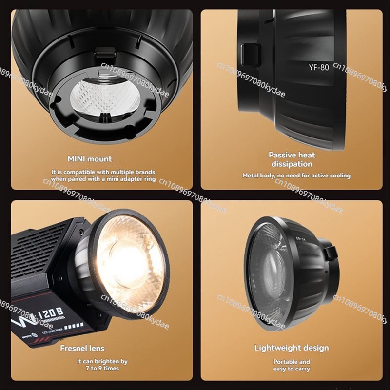 A32T-YF-80 미니 프레넬 렌즈 S100 W120 - Fresnel Lens Attachment 리뷰 및 가격