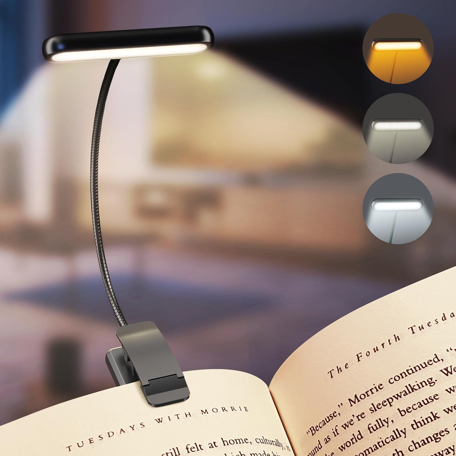 LED 책 빛 독서 등 눈 돌보는 클립 온 USB 충전 - Photography Lighting Book 리뷰 및 가격