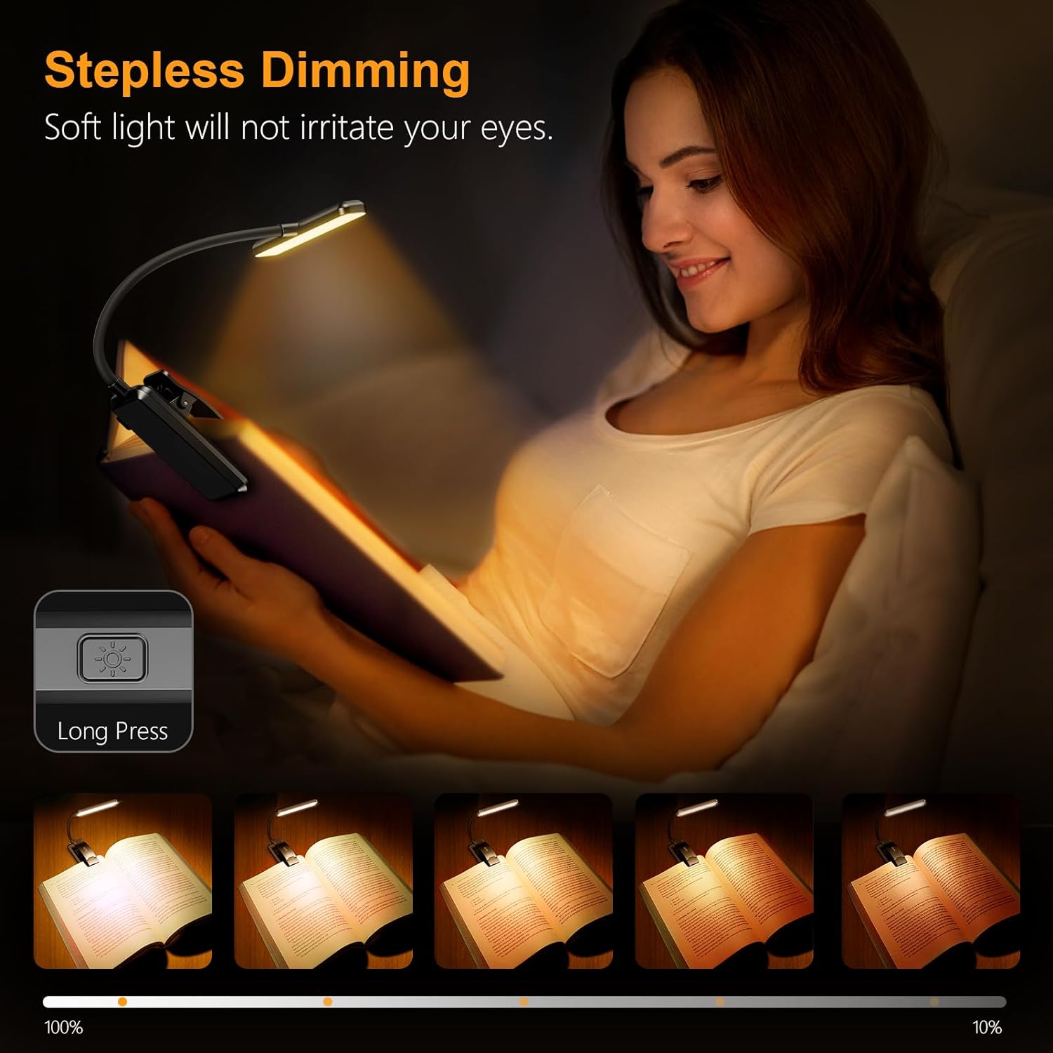 LED 책 빛 독서 등 눈 돌보는 클립 온 USB 충전 - Photography Lighting Book 리뷰 및 가격