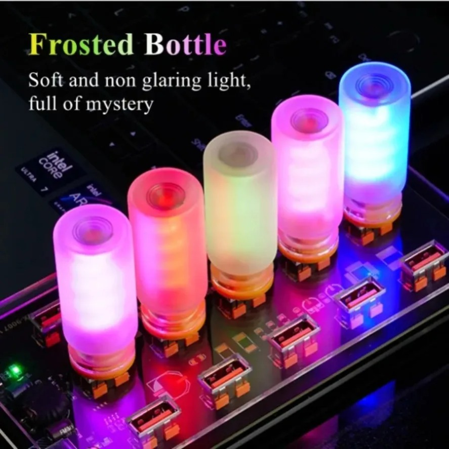 5V USB LED 필라멘트 유리 북 라이트 7가지 색 - Photography Lighting Book 리뷰 및 가격