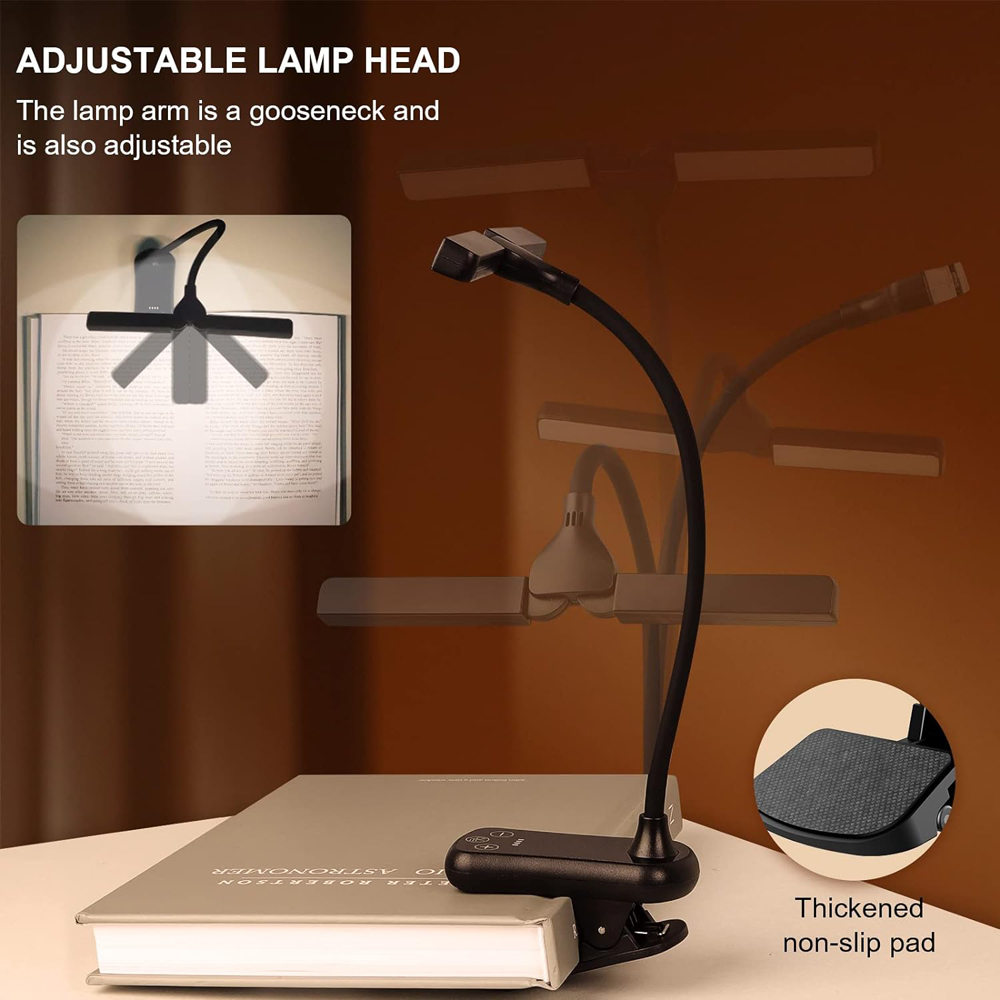 듀얼 헤드 14 LED 터치 컨트롤 독서 조명, USB - Photography Lighting Book 리뷰 및 가격