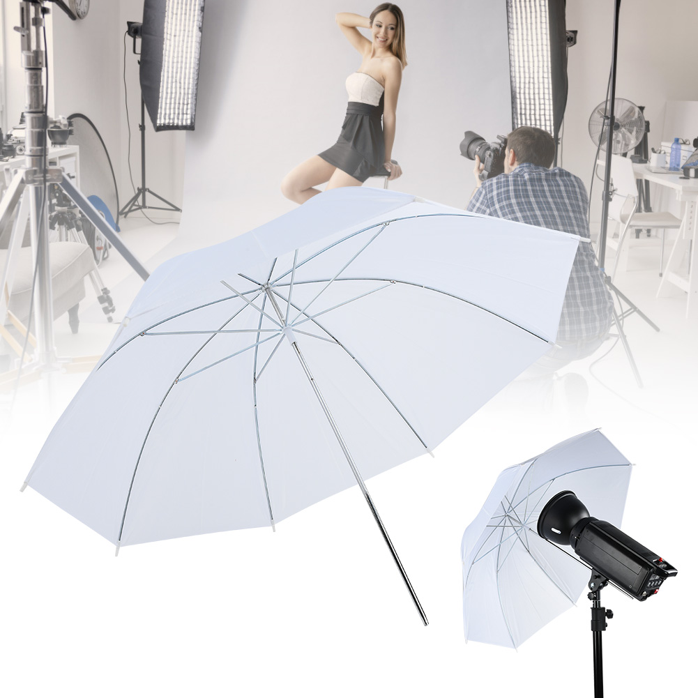 33인치 반투명 흰색 소프트 엄브렐라, 사진 스튜디오  - Photography Lighting For Products 리뷰 및 가격