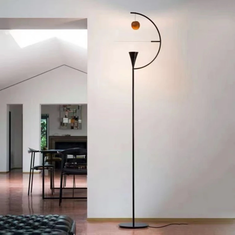 북유럽 미니멀리스트 디자이너 애플 플로어 램프 거실 침 - Photography Lighting Design 리뷰 및 가격