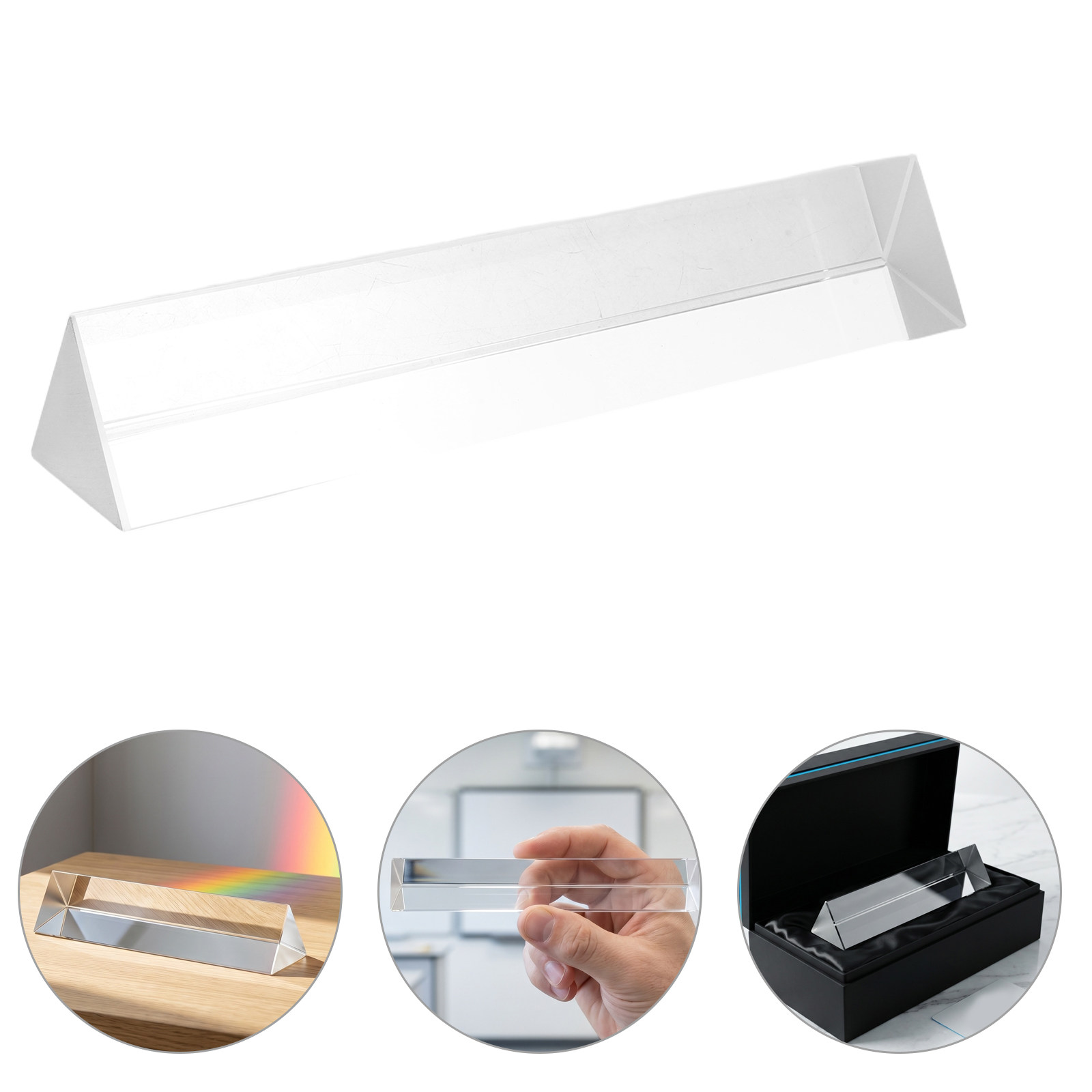 광학 유리 삼각형 프리즘 15cm 등변 스펙트럼 프리즘 - Lighting Glass Photography 리뷰 및 가격