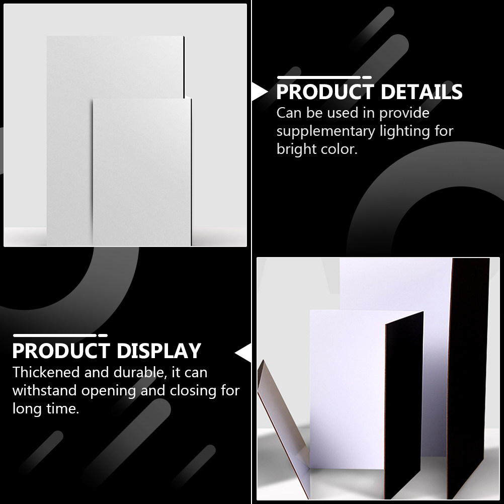 블랙 화이트 접이식 반사판 사진 촬영용 반사 카드보드  - Photography Lighting Tool 리뷰 및 가격