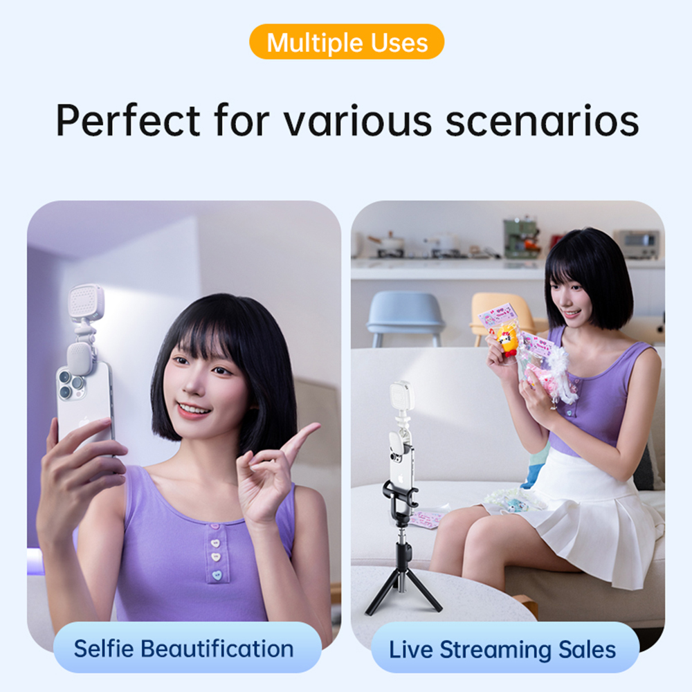 휴대용 LED 셀카 라이트 카메라 미니 보조광 충전식  - Photography Lighting Tool 리뷰 및 가격
