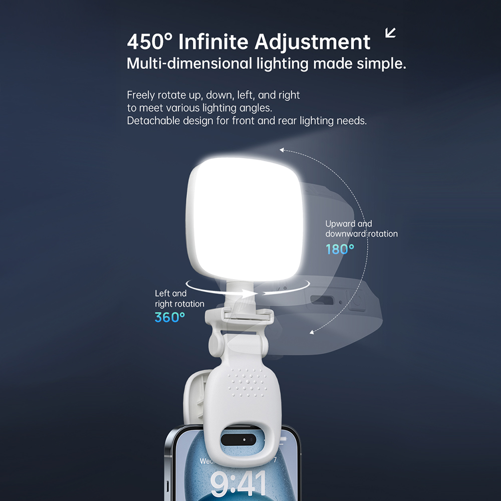 휴대용 LED 셀카 라이트 카메라 미니 보조광 충전식  - Photography Lighting Tool 리뷰 및 가격