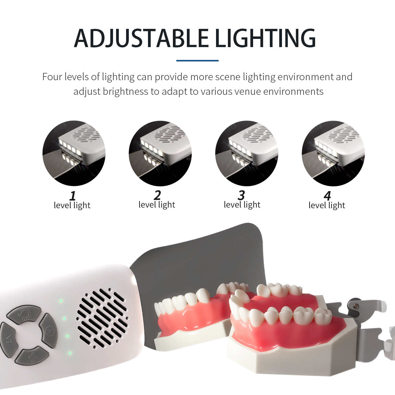 치과용 김서림 방지 거울 키트 LED 조명 거울 구강  - Lighting In Photography 리뷰 및 가격