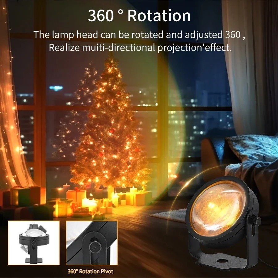 스마트 LED 선셋 프로젝터 램프 투야 와이파이 & I - Photography Lighting Diy 리뷰 및 가격