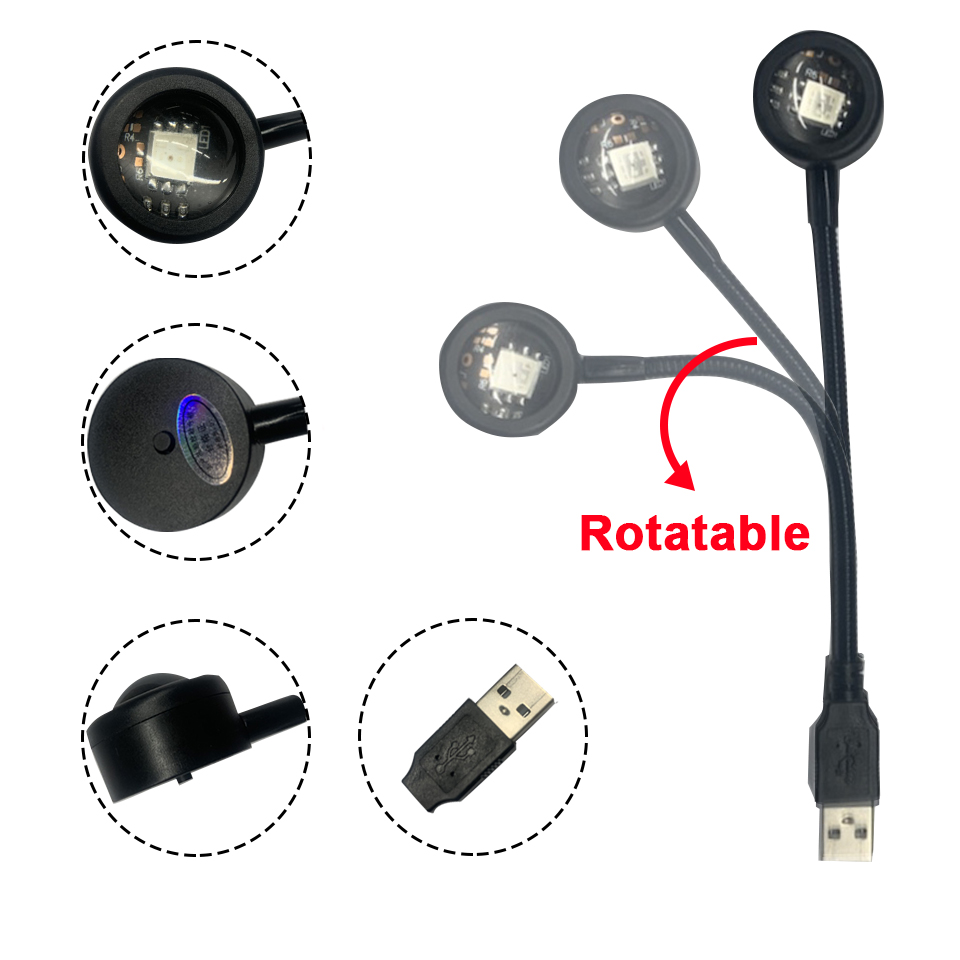 미니 LED 일몰 램프 USB 프로젝터 야간 조명 사진 - Photography Lighting Diy 리뷰 및 가격
