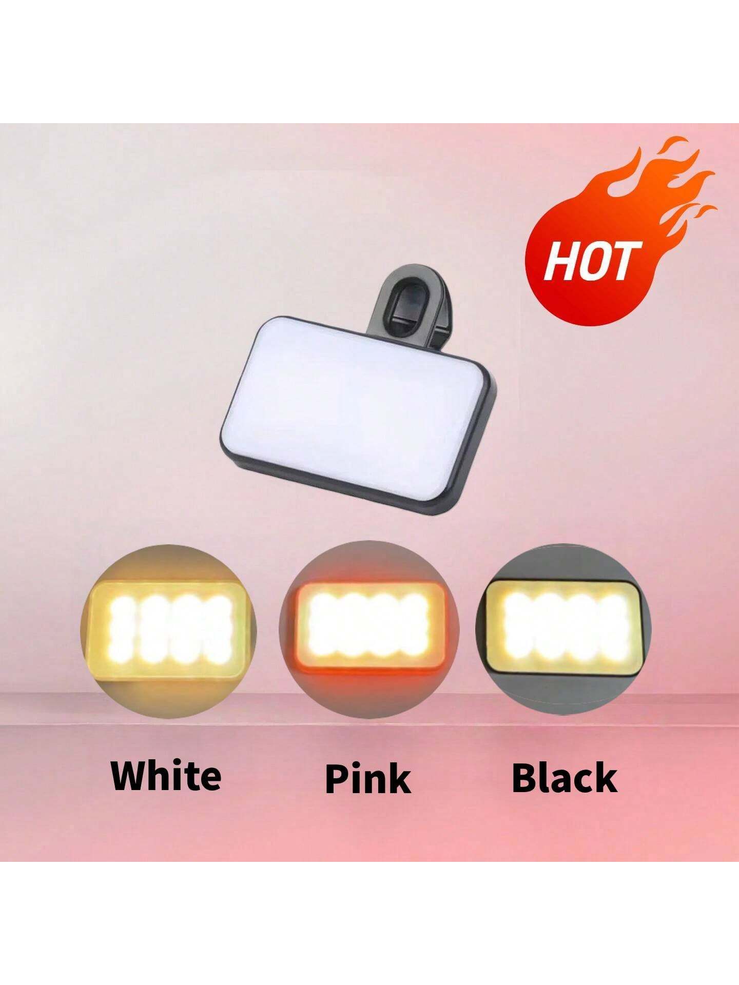 미니 클립형 셀카 링 라이트, 충전식 LED 휴대폰 조 - Photography Lighting Tool 리뷰 및 가격