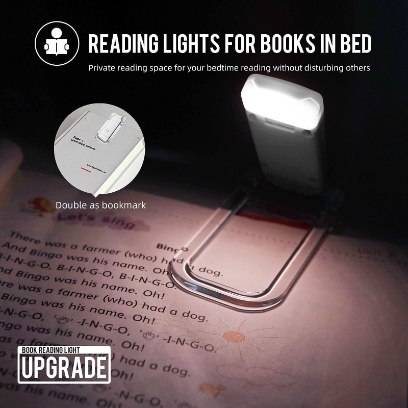 휴대용 LED 독서등 클립 북마크 야간 조명 USB 충 - Photography Lighting Book 리뷰 및 가격