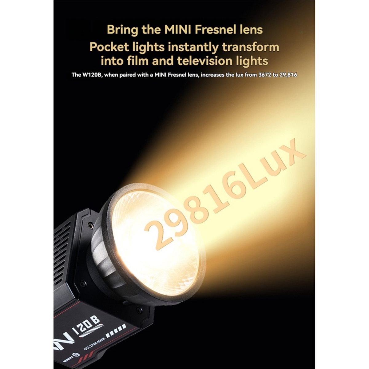 A49T -80 미니 프레넬 렌즈 9배 더 밝은 효과  - Fresnel Lens Attachment 리뷰 및 가격