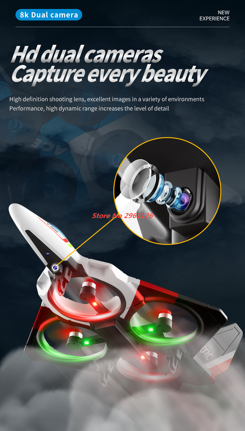 미니 폼 드론 8K 듀얼 카메라 RC 글라이더 브러시리 - Photography Lighting For Beginners 리뷰 및 가격