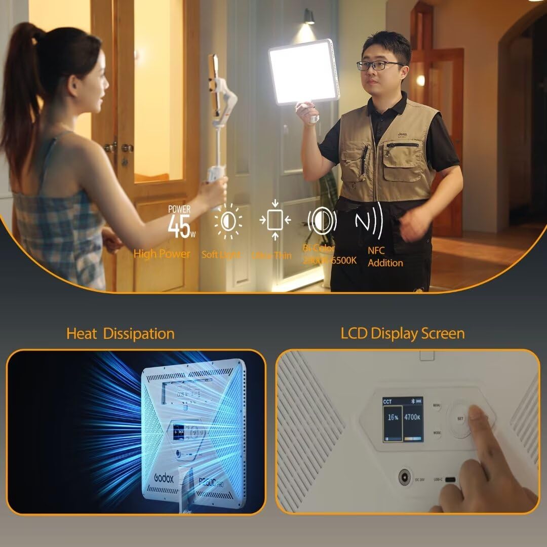 Godox P260C Pro LED 비디오 라이트 패널 - Photography Lighting Styles 리뷰 및 가격