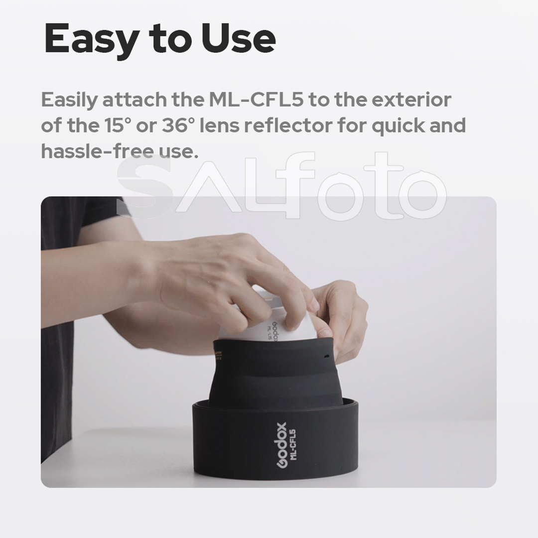 Godox ML-CFL5 접이식 프레넬 렌즈 부착물 사 - Fresnel Lens Attachment 리뷰 및 가격