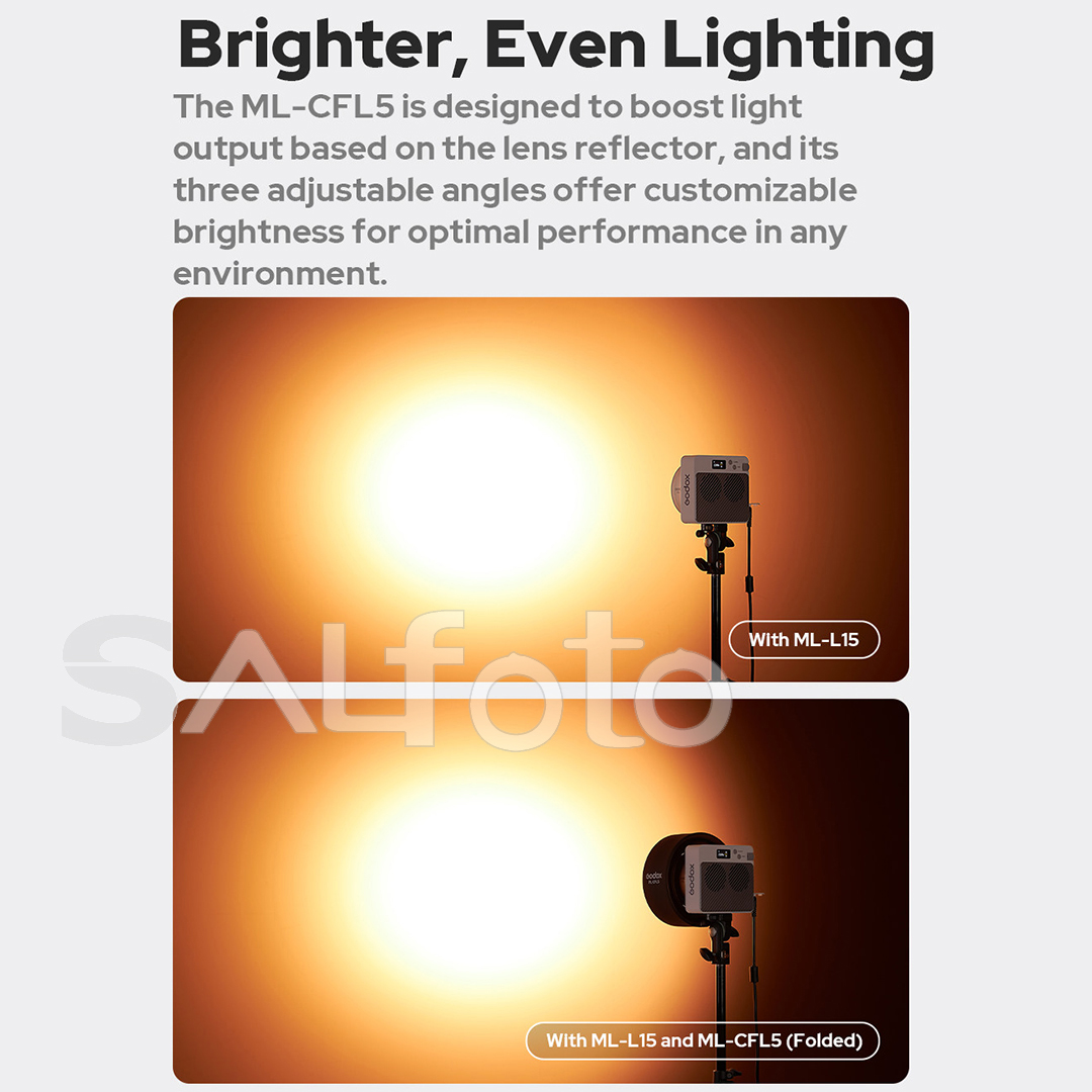 Godox ML-CFL5 접이식 프레넬 렌즈 부착물 사 - Fresnel Lens Attachment 리뷰 및 가격