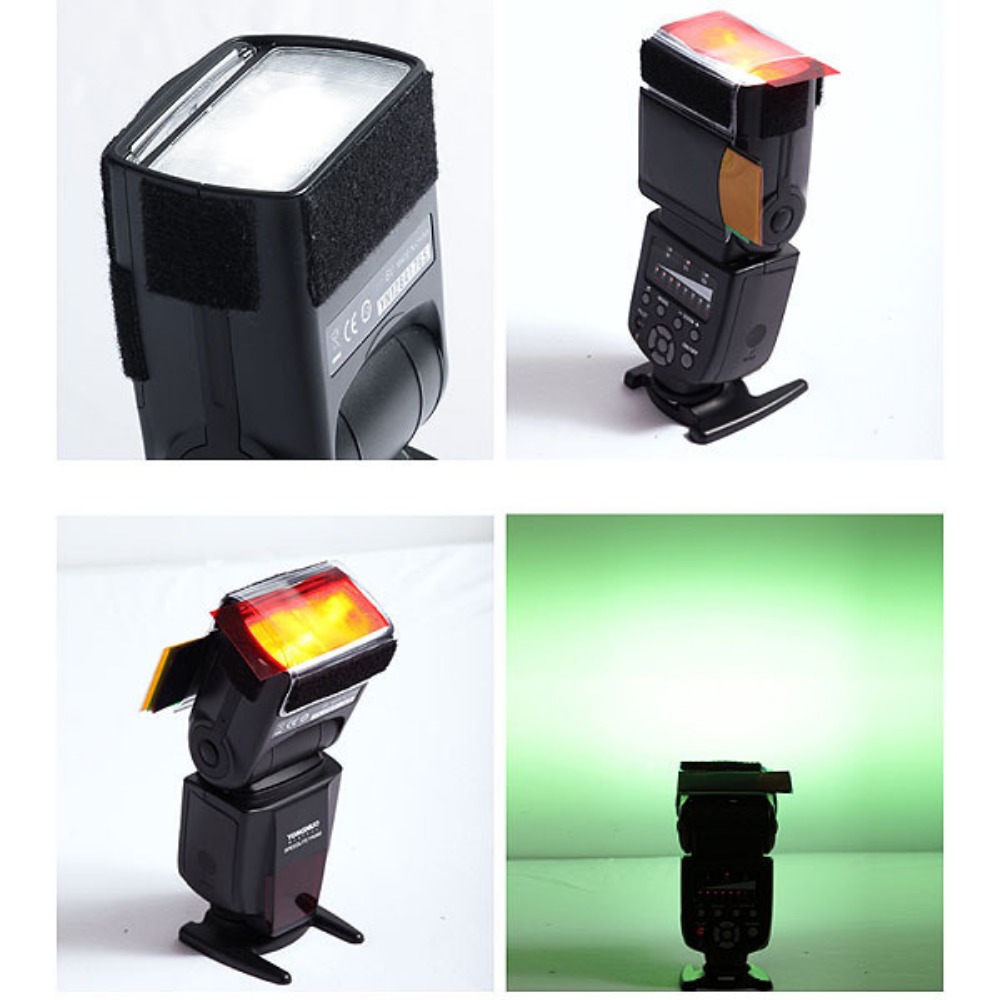 12색 카메라 플래시 젤 조명 필터 키트, 스피드라이트 - Photography Lighting For Products 리뷰 및 가격