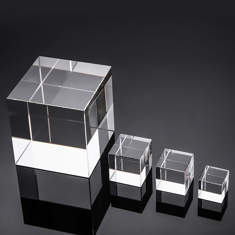 2 Pcs K9 유리 큐브 프리즘 직각 육면체 6개의  - Lighting Glass Photography 리뷰 및 가격