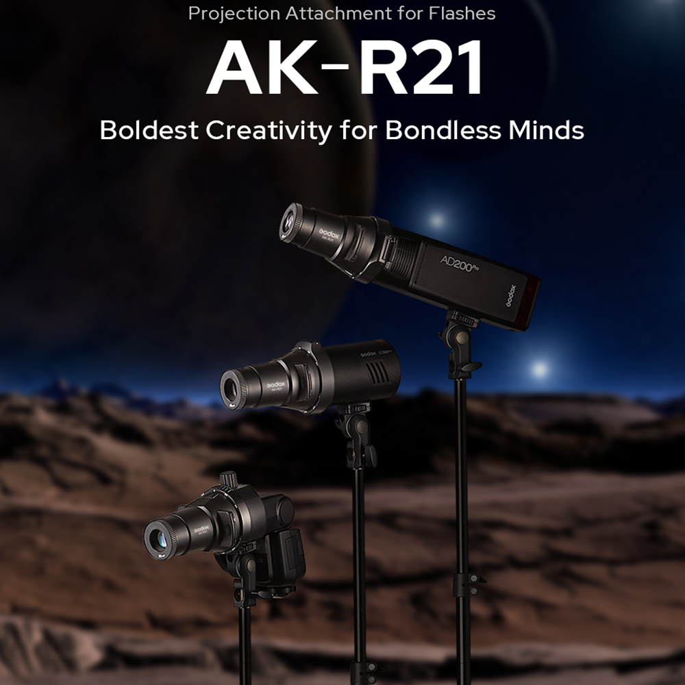 Godox AK-R21 액세서리 프로젝션 부착 렌즈,  - Fresnel Lens Attachment 리뷰 및 가격