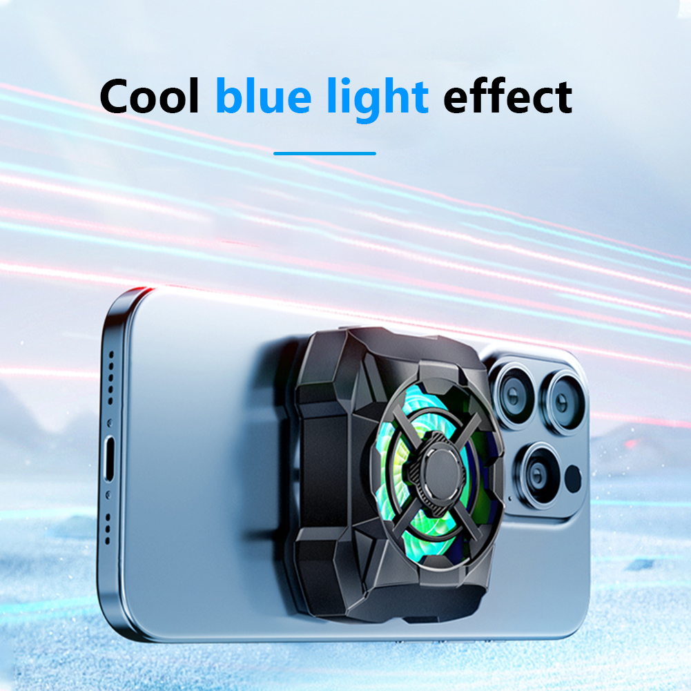 블루라이트 3단 속도 조절 가능한 휴대폰 쿨러, 게임  - Quality Photography Lighting 리뷰 및 가격