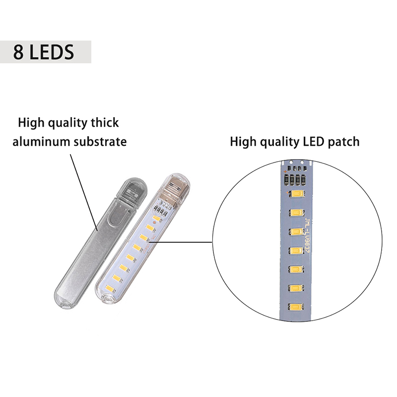 DC5V 8LED USB 야간 조명 8 램프 구슬 빨간 - Photography Lighting Book 리뷰 및 가격