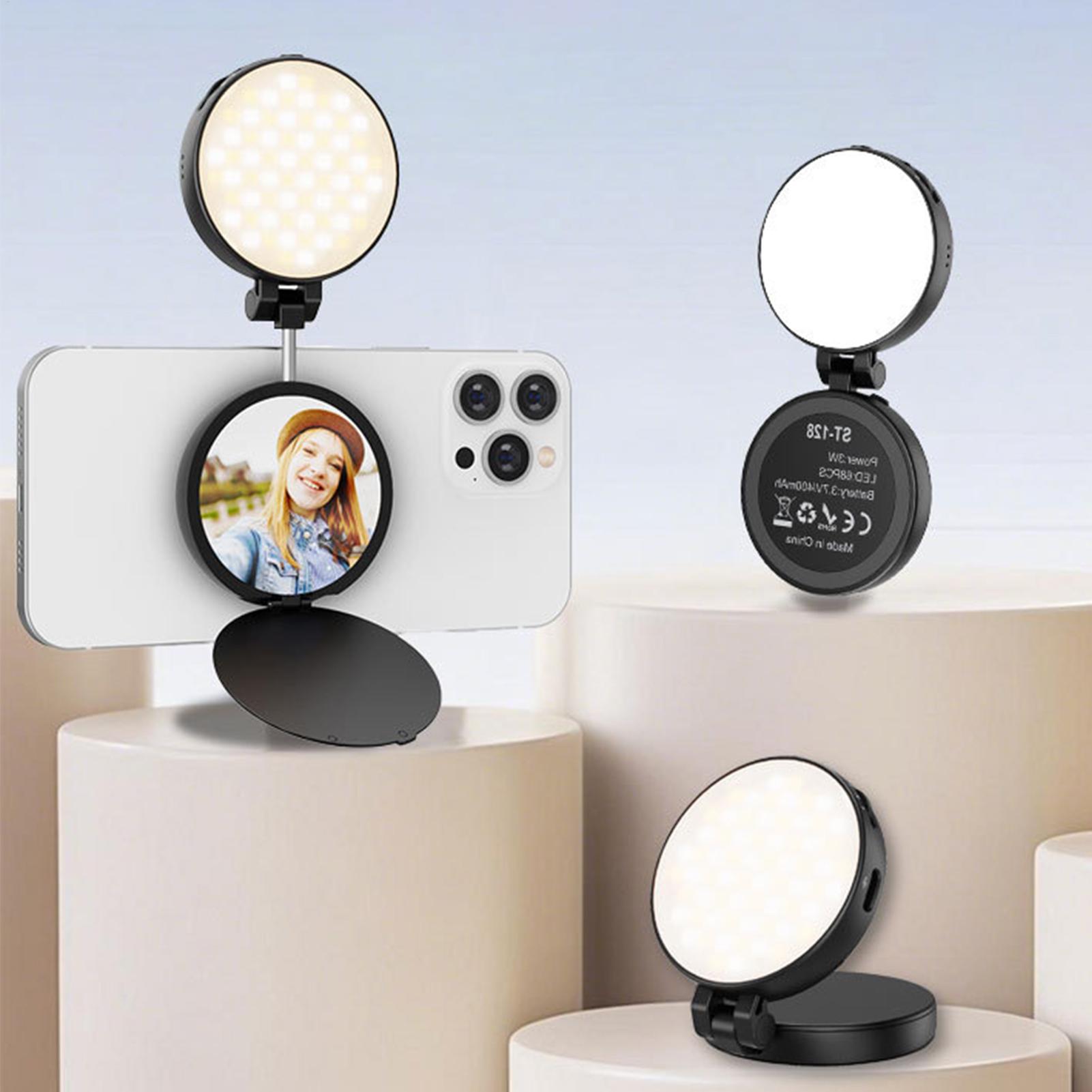 전화 조명 자기 비디오 녹화 램프 사진을위한 휴대용 셀 - Photography Lighting Home 리뷰 및 가격