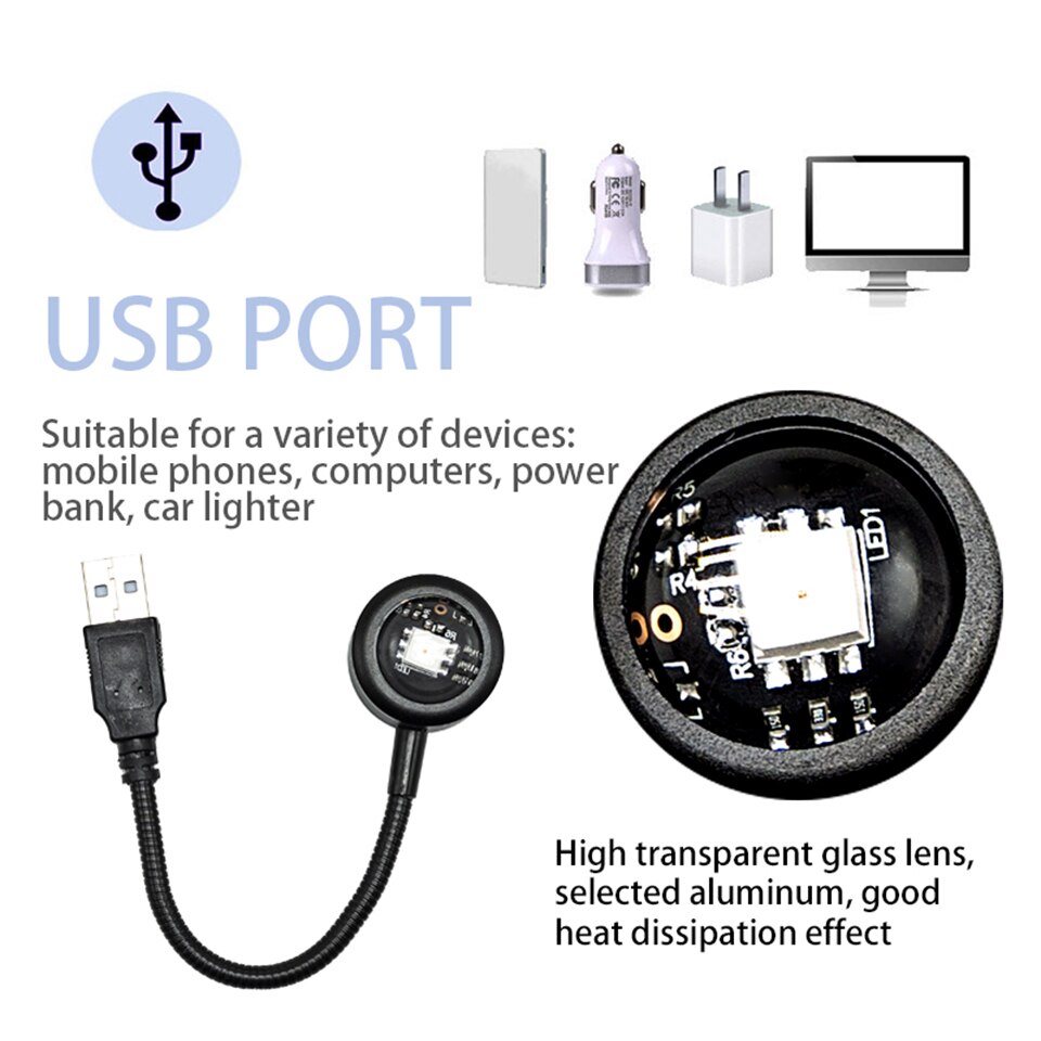 ZK40 LED 일몰 램프 야간 조명 USB 프로젝터  - Photography Lighting Diy 리뷰 및 가격