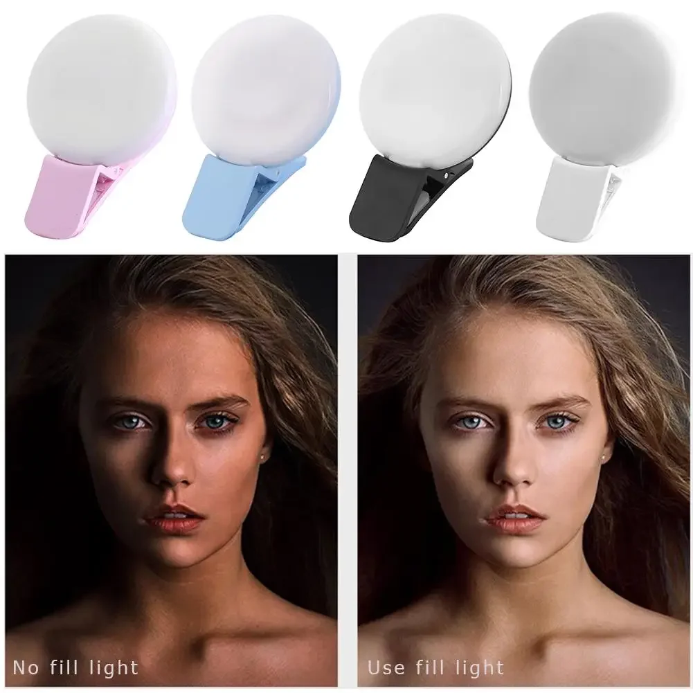 휴대 전화 LED Selfie 링 라이트 휴대용 미니  - Photography Lighting Tool 리뷰 및 가격